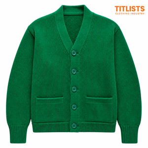 Pulls à col en V de haute qualité très demandés pour les sororités, les fraternités, les écoles, les collèges, les universités, avec logos, cardigans tricotés - Product Image 2