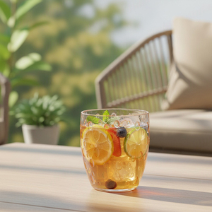 [Holar] Verre à jus en plastique réutilisable, incassable, texturé bulles, effet goutte de rosée, fabriqué à Taïwan, pour la restauration, l'hôtellerie et les mariages - Product Image 5