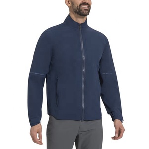 Chaqueta de Golf Ligera para Hombre, Resistente al Viento y al Agua, con Cierre de Cremallera, Secado Rápido, Logotipo Frontal Personalizado, Material de Poliéster/Nailon - Product Image 6