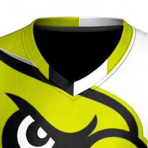 Maillot de polo Esports personnalisé en gros, uniforme de club de gaming, chemise de tournoi pour joueur professionnel par sublimation, col en V extensible, fabricant OEM - Product Image 5
