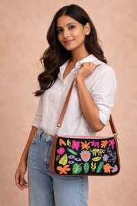 Tela Natural Ecológica de Lujo, Estilo Boho con Cuentas Hechas a Mano, de Moda y Profesional, por glowin fashion - Product Image 3