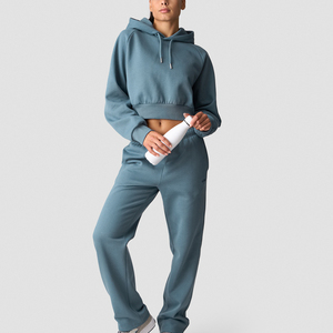 Sudadera Corta de Punto para Mujer, Diseño Personalizado, Uso en Exteriores, Color Sólido, Alta Calidad, Precio Razonable, Superventas - Product Image 1