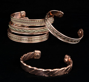 Premium Heritage <b>Rope</b> Inlay Metallic Therapy <b>Bracelet</b> Fashionable Metal Jewelry Exquisite Design - Product Image 1