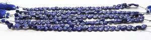 Natural Lapis Lazuli Faceted Heart Beads 6.5-7.5MM Lapis Gemstone Beads 8 Inch Strand Lapis Lazuli Beads For Jewelry Making Bulk - Product Image 4