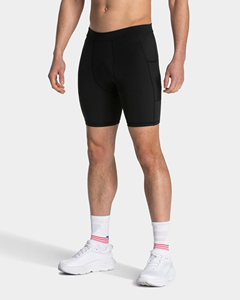 Pantaloncini da corsa da uomo da 7 pollici con tasche laterali e posteriori, grip in silicone, tessuto traspirante, logo riflettente - Product Image 2