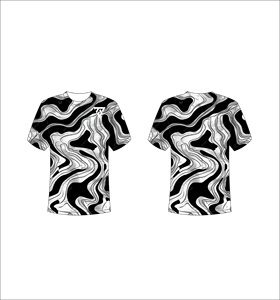 T-shirt personnalisé pour homme en gros, motif camouflage gris, tee-shirt graphique par sublimation, camouflage Tundra, streetwear pour homme - Product Image 5