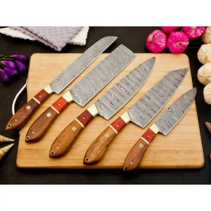 Kitchen <b>Knife</b> <b>Set</b> Stainless Steel Professional Chef <b>Knife</b> <b>Set</b> with <b>Sharp</b> Blade and Sheet Handle - Product Image 1
