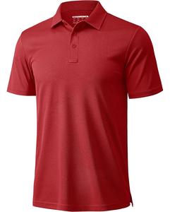 Proveedor al por Mayor de Camisetas para Hombre, Tejido de Primera Calidad en Spandex/Poliéster, Manga Corta, Ropa Casual de Golf, Transpirable, Suave al Tacto, Corte Regular - Product Image 1