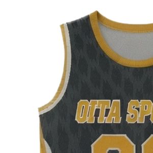 Camiseta Deportiva Unisex Gris Dorado para Lacrosse, de Poliéster, Ajuste Atlético, Ligera, Uniforme Deportivo, Ropa de Entrenamiento en Equipo - Product Image 4