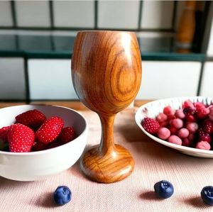 Copa de vino de madera de lujo, elegante y de diseño, nueva copa de vino tinto de madera en oferta. - Product Image 6