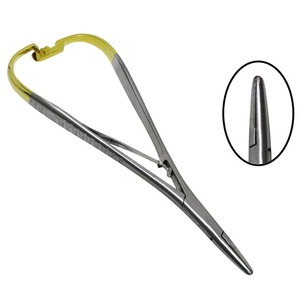 Portaagujas Mathieu TC de Acero Inoxidable de Alta Calidad de 14 cm, Herramienta Médica Quirúrgica con Certificación CE Clase I, Grado A+, Venta al Por Mayor - Product Image 2