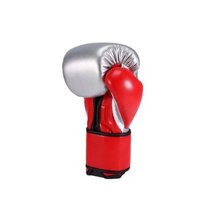 Gants de boxe en cuir de qualité supérieure, fermeture à lacets et soutien du poignet, marque personnalisée, fabriqués au Pakistan, plusieurs couleurs en stock - Product Image 5