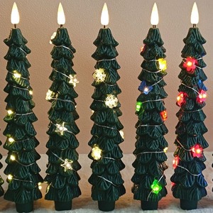 LED Christmas Tree Candle <b>Light</b> Set with Remote Control for Home Decoration - Product Image 5