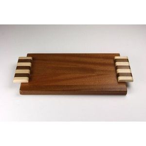 ชุดถาดเสิร์ฟไม้พิมพ์ลาย ถาดซ้อนกันได้พร้อมหูจับ ตกแต่งสไตล์เรสติก - Product Image 6