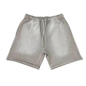 Shorts décontractés pour hommes, délavés à l'acide, séchage rapide, avec cordon de serrage à la taille et poches - Product Image 6