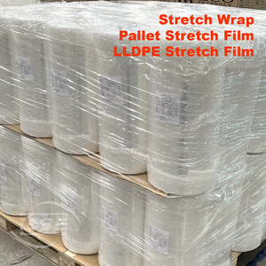 20 Inch X 1000 Feet 50cm*20gaue Stretch Film Stretch Film Shrink <b>Wrap</b> for Pack Design Vietnam Factory Price Pe Stretch <b>Wrap</b> Film - Product Image 6