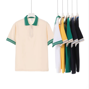 ปักโลโก้ตามสั่ง สำหรับเสื้อเชิ้ตและเสื้อยืด ผ้าไหม แขนสั้น สไตล์วินเทจ คุณภาพสูง สำหรับงานโฆษณา - Product Image 1