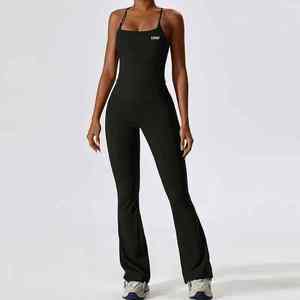 Nouvel ensemble de sport pour femmes, tendance automne-hiver, legging et haut court, 2 pièces, sans couture, manches longues, fitness, yoga - Product Image 4