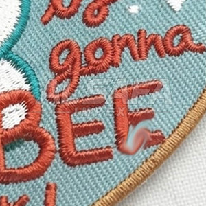 Hot Sale Sustainable <b>Embroidery</b> Patches Factory Direct Sale Durable <b>Material</b> <b>Embroidery</b> Patches - Product Image 4