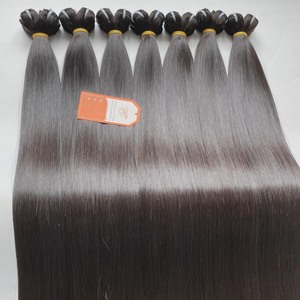 Extensions de cheveux humains vierges Remy bruts du Vietnam, double trame, lisses et soyeux, toutes couleurs disponibles, vente en gros directe usine - Product Image 6