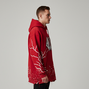 Sweats à capuche respirants pour hommes – Vente en gros, design personnalisé, vêtements décontractés, sweats oversize pour hommes, meilleure qualité, sweats à capuche pour hommes de haute qualité - Product Image 4