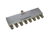 Diviseur de puissance RF personnalisé 8 voies, répartiteur de puissance RF coaxial N-Femelle 0,1-1,3 GHz 50 Ohm pour systèmes de communication sans fil