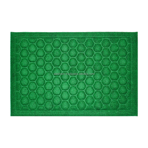 Tapis d'entrée en PVC tissé 45x75cm antidérapant avec bordure pour la maison, le bureau, l'hôtel, utilisation intérieure et extérieure - Product Image 2