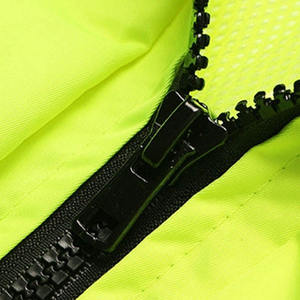 Custom Logo Wholesale Workwear Safety Jacket High Vis Waterproof Clothing OEM Industrial Safety Jacket With Reflective <b>Strips</b> - Product Image 4