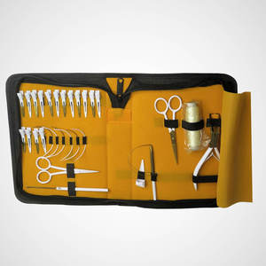 Hair Extension <b>Tools</b> Kit Crimping Plier Sectioning Clips C-Shape Needles Wig <b>Thread</b> Stainless - Product Image 4