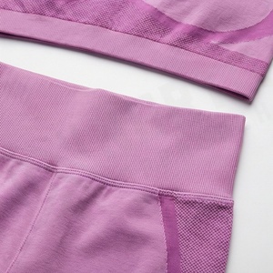 Ensemble de shorts de yoga réversibles taille mi-haute pour femmes, deux pièces, tenue de sport respirante, vêtements de fitness par sublimation, couleur personnalisable - Product Image 5