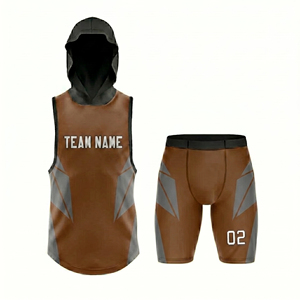 Uniforme de Fútbol Americano 7v7 Transpirable de Alta Calidad con Bandera Estadounidense, Conjunto Personalizado para Equipos, Opción de Tallas Grandes, Bajo MOQ, Precio, Servicio OEM - Product Image 1