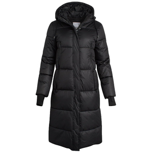 Doudoune longue matelassée épaisse pour femme – Manteau isolant automne-hiver pleine longueur - Product Image 2