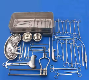Juego de Instrumentos Quirúrgicos Profesionales de Acero Inoxidable para Cirugía General, Herramientas Médicas Manuales Reutilizables, Certificación CE Clase I - Product Image 6