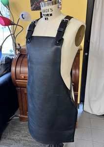 Tablier en cuir robuste pour soudeur, atelier de forgerie, protection durable, commandes en gros personnalisées OEM LPN-0325 - Product Image 3