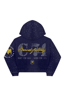 Sweat à capuche brodé sur mesure OEM, sweat à capuche en molleton français, sweat à capuche en coton premium, directement de l'usine pour les labels de mode - Product Image 2