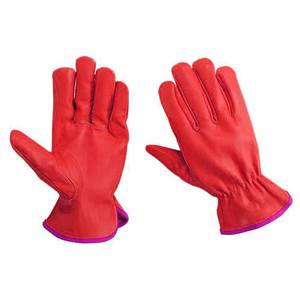 Guantes de Trabajo de Piel de Cabra para Hombre, Resistentes a la Abrasión, de Alta Calidad, Duraderos, Cómodos y Seguros - Product Image 3