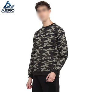 Fournisseur en gros OEM – Sweat-shirt polaire personnalisé pour homme, à motif uni, avec poignets côtelés, pull décontracté chaud pour l'hiver - Product Image 3
