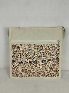 Sac bandoulière en toile imprimée écologique avec chaînes et poche avant zippée pour les voyages et l'usage quotidien - Product Image 3