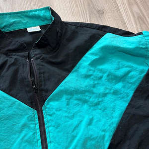 เสื้อแจ็คเก็ตวินด์เบรกเกอร์ลำลองสไตล์วินเทจยุค 90 ไซส์ใหญ่ ผ้าแคนวาส กันน้ำ ระบายอากาศได้ดี ซับในโพลีเอสเตอร์ตาข่าย กันลม สำหรับผู้ชาย - Product Image 3