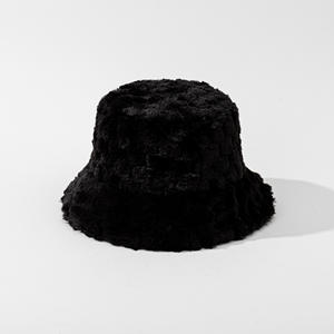 Sombrero de Pescador de Felpa de Color Sólido para Mujer, Nuevo, Otoño Invierno, Cálido, Cortavientos, Moderno, Estampado Digital, para Viajes - Product Image 2