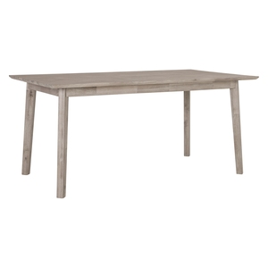 <b>Rustic</b> modern <b>dining</b> <b>table</b> Weathered grey solid <b>wood</b> 6 seater kitchen <b>table</b> Rectangular <b>dining</b> <b>table</b> - Product Image 1
