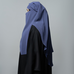 Niqab Modesto para Mujeres Musulmanas, Cubre Rostro de Color Sólido, Transpirable y Cómodo, Velo Islámico para Uso Diario - Product Image 2