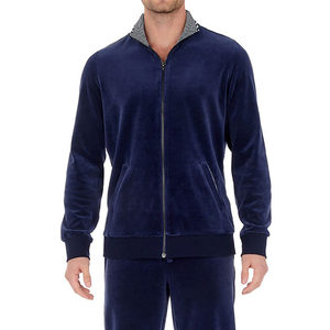 Heat-Transfer Printed Winter Plus Size Velvet Fabric <b>Tracksuit</b> for Men Women Training Jogger <b>Velour</b> Fleece High Quality - Product Image 5
