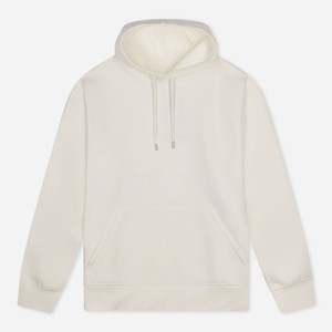 Sudadera con Capucha de Alta Calidad, Tejido Grueso, Estilo Francés, Hombros Caídos, Sin Cordones, Talla Grande para Hombre - Product Image 3