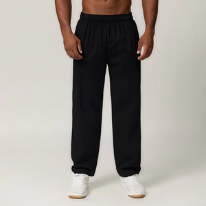 Pantalones Deportivos Ligeros para Hombre, 100% Algodón, para Gimnasio, Entrenamiento, Atletismo y Running, Gran Venta - Product Image 2