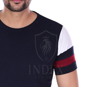 เสื้อยืดผู้ชายสไตล์สตรีทพิมพ์โลโก้ตามสั่งขายส่ง ผ้าแคนวาส 100% คอโอ ทรงปกติ บริการ OEM สีพื้น - Product Image 4