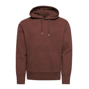 Sweat-shirt à capuche ample en molleton de coton épais et respirant avec poches pour homme – Idéal pour l'hiver - Product Image 3