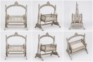 Compre una Impresionante Cuna de Madera para Bebés para Grandes Ceremonias, Elegante Cuna Decorativa de Madera para Bebés para Ceremonias y Eventos en Estados Unidos - Product Image 5