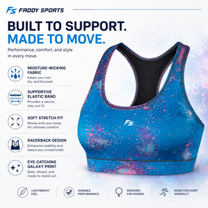Custom Logo High Impact Women Racerback Sports <b>Bra</b> Padded Yoga Top Sublimation Printed Breathable Fitness Gym Workout <b>Bra</b> - Product Image 5