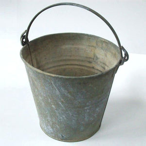 Seau de Noël en métal galvanisé de qualité supérieure pour décoration extérieure par sublimation vierge – Lot de 2 - Product Image 3